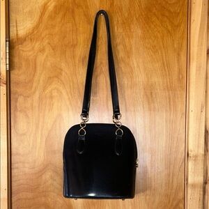 SIMONE FIRENZE Made in Italy Black Leather purse